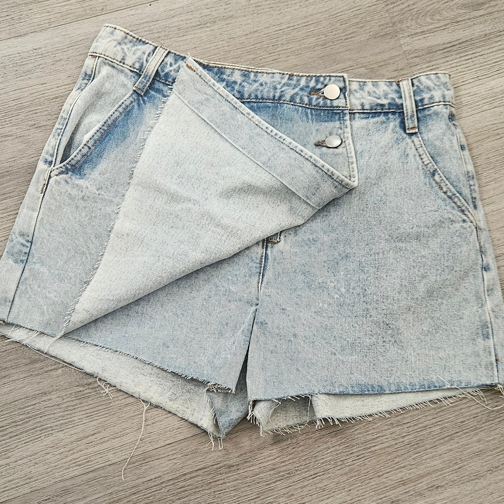 Denim Blue Women's Shorts - Picture 2 of 7